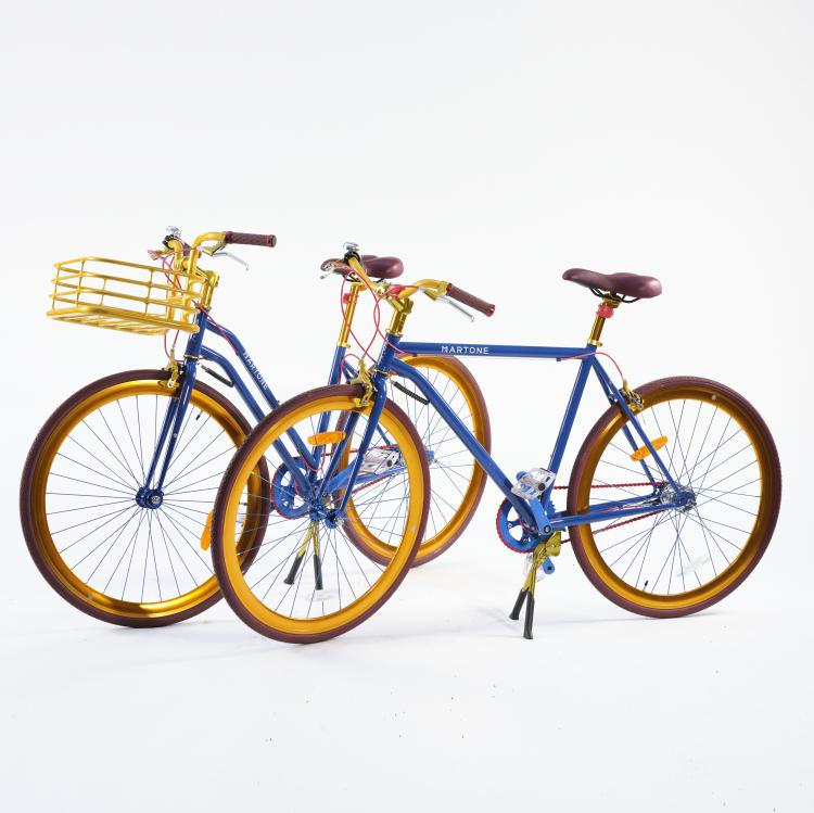 Bild 9 zu Objekt, Damen- und Herrenfahrrad 'Martone', um 2013, Lorenzo Martone, Martone, Meran, 163C 532