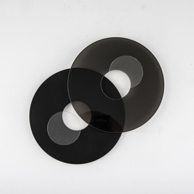 Bild 1 zu Objekt, Zwei Broschen 'Disc', 1985, Herman Hermsen, 163E 838