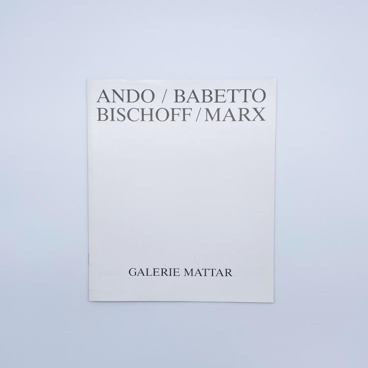 Bild 3 zu Objekt, Drei Ausstellungskataloge, 1984-1986, 163E 1074