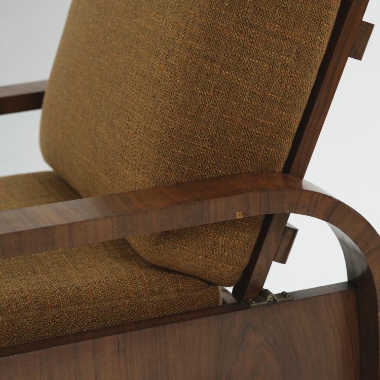 Bild 3 zu Objekt, 2 armchairs ("Canadians") from Villa Brozek, Prague, c. 1930, Tschechoslowakei, 163A 37