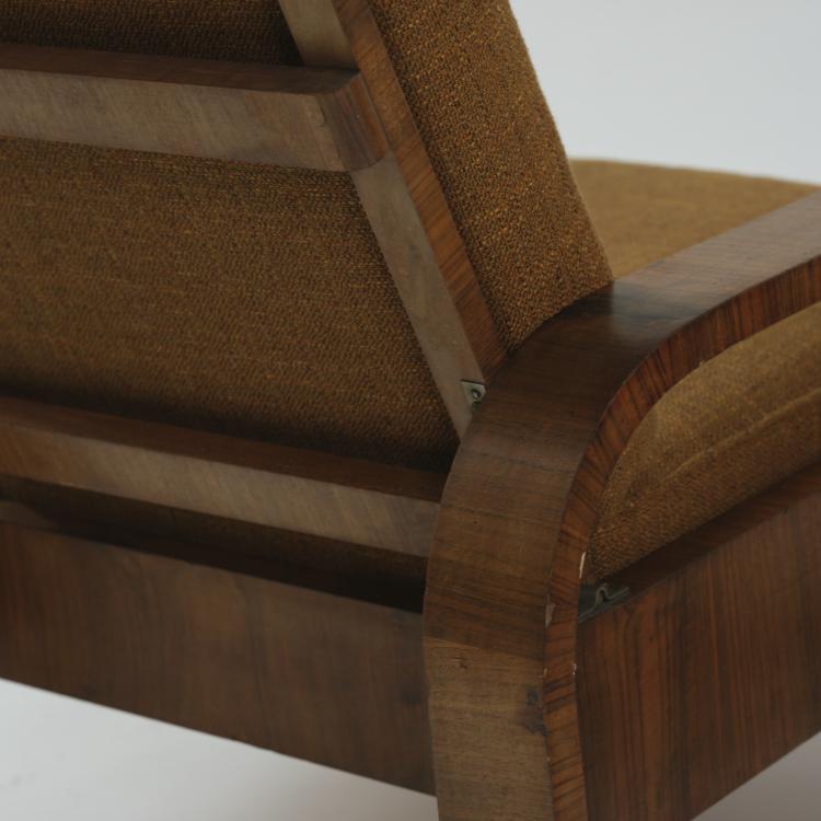 Bild 4 zu Objekt, 2 armchairs ("Canadians") from Villa Brozek, Prague, c. 1930, Tschechoslowakei, 163A 37