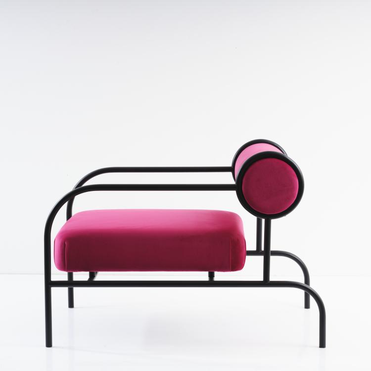 Hauptbild zu Objekt, Sessel 'Sofa with arms', 1982, Shiro Kuramata, Cappellini, Mailand, 163C 560