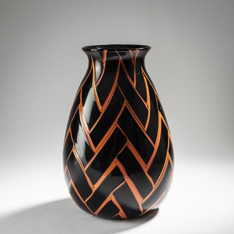 Bild 1 zu Objekt, Vase 'A spina', um 1980, Ercole Barovier, Barovier & Toso, Murano, 164C 650