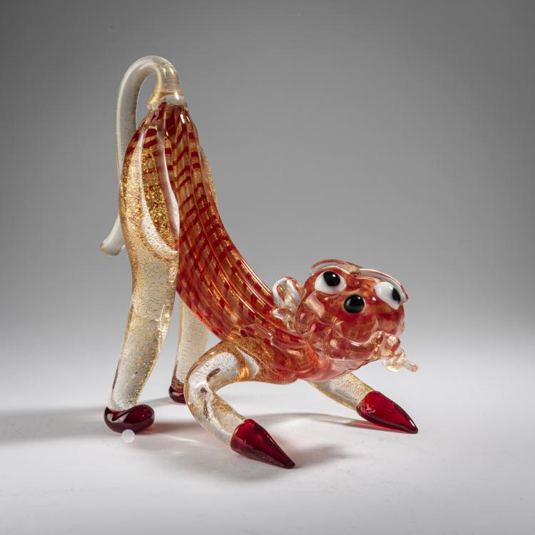 Bild 1 zu Objekt, Monkey,1929, Ercole Barovier, Barovier & C., Vetreria artistica, Murano, 164C 515