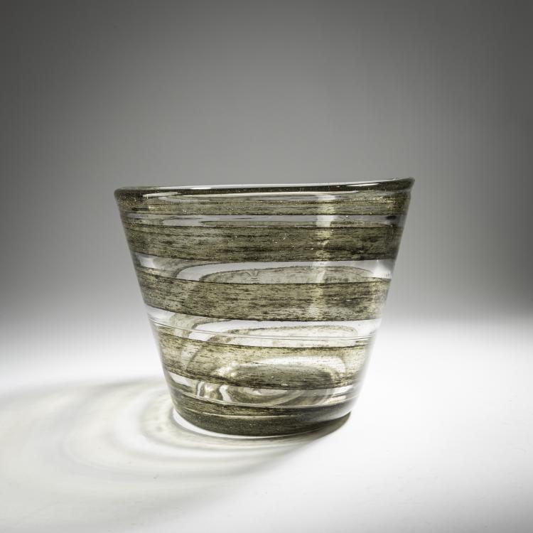 Bild 1 zu Objekt, Vase 'Eugeneo spirale', um 1951, Ercole Barovier, Barovier & Toso, Murano, 164C 621