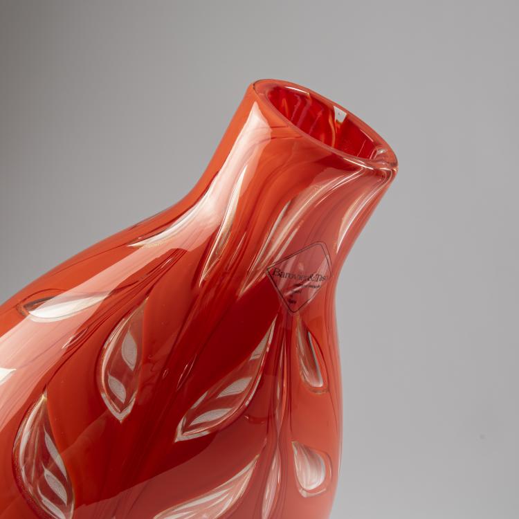 Bild 3 zu Objekt, Vase 'Graffito rosso', 1969, Ercole Barovier, Barovier & Toso, Murano, 164C 643
