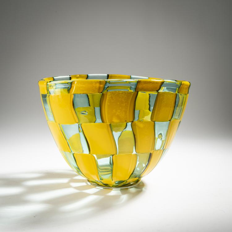 Hauptbild zu Objekt, Vase 'Pezzato', 1980er Jahre, Ercole Barovier, Barovier & Toso, Murano, 164C 651