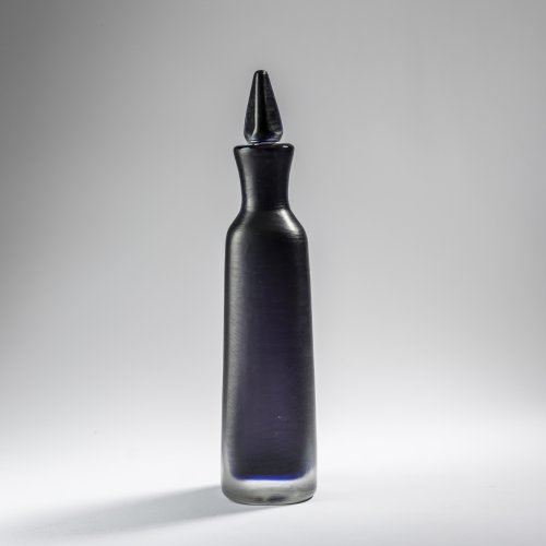 'Inciso' bottle with stopper, 1956