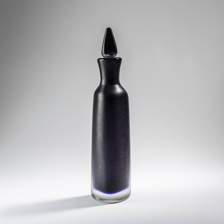Bild 1 zu Objekt, Flasche mit Stopfen 'Inciso', 1956, Paolo Venini, Venini & C., Murano, 164C 579