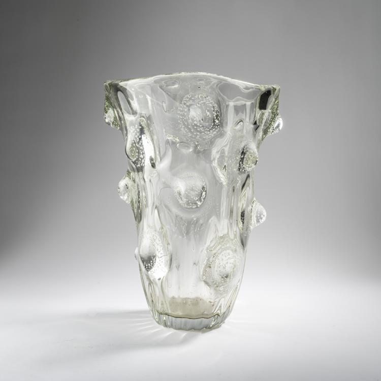 Hauptbild zu Objekt, 'Mugnoni' vase, 1938, Ercole Barovier, Barovier & Toso, Murano, 164C 527