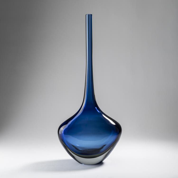 Hauptbild zu Objekt, 'Sommerso' vase, c. 1962, Flavio Poli, Seguso Vetri d'Arte, Murano, 164C 665