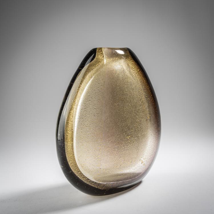 Bild 1 zu Objekt, 'Polveri' vase, 1954, Archimede Seguso, Seguso, Archimede, Murano, 164C 678