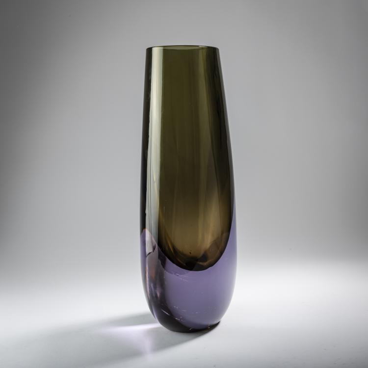 Bild 1 zu Objekt, 'Sommerso alessandrite' vase, c. 1960, Antonio Da Ros, Cenedese, Gino, Murano, 164C 671