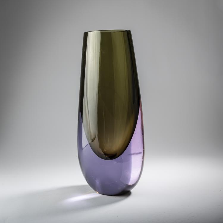Bild 2 zu Objekt, 'Sommerso alessandrite' vase, c. 1960, Antonio Da Ros, Cenedese, Gino, Murano, 164C 671