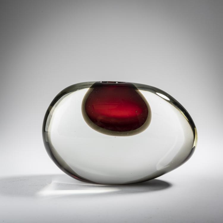 Hauptbild zu Objekt, 'Sasso sommerso' vase, 1962, Alfredo Barbini, Barbini, Alfredo, Murano, 164C 703