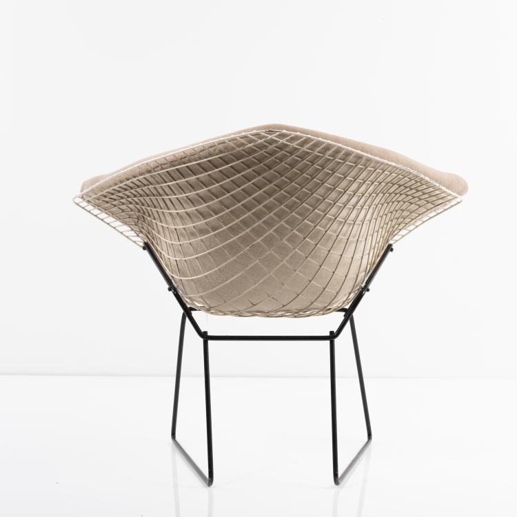 Bild 3 zu Objekt, 'Diamond chair' - '422', 1952, Harry Bertoia, Knoll International, 163C 515