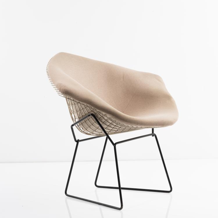 Bild 5 zu Objekt, 'Diamond chair' - '422', 1952, Harry Bertoia, Knoll International, 163C 515