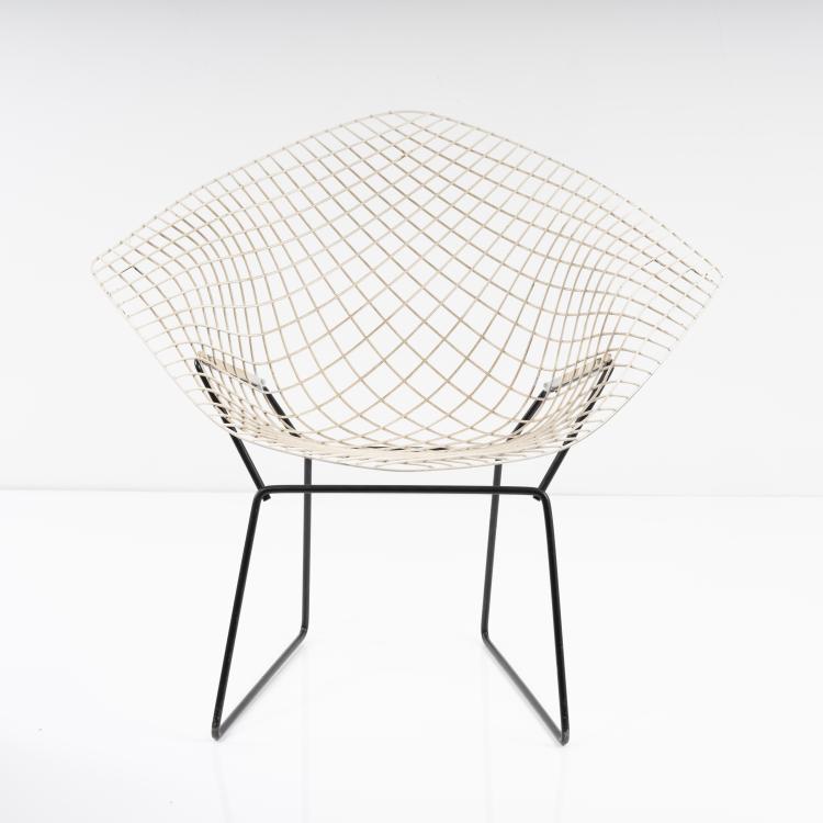 Bild 7 zu Objekt, 'Diamond chair' - '422', 1952, Harry Bertoia, Knoll International, 163C 515