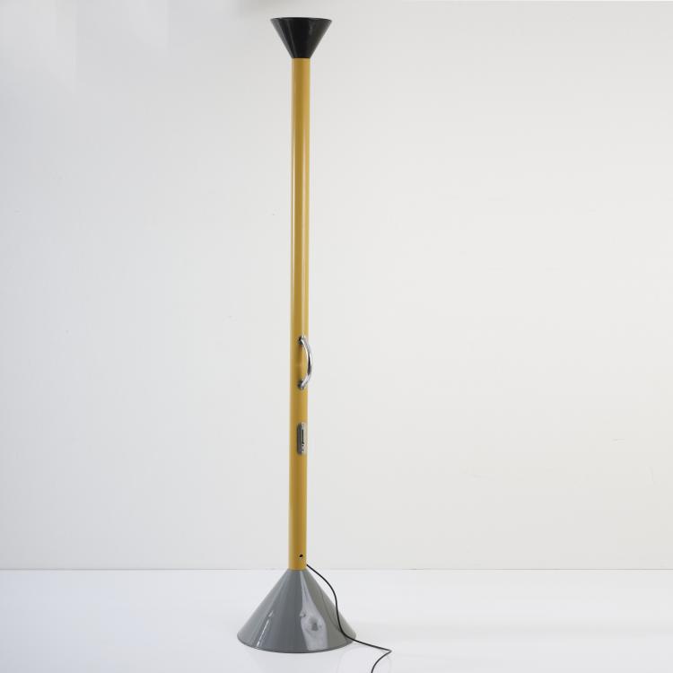 Hauptbild zu Objekt, 'Callimaco' floor lamp, 1980, Ettore Sottsass, Artemide, Mailand, 163C 348