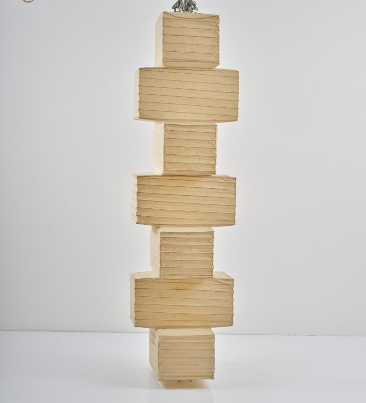 Hauptbild zu Objekt, Deckenleuchte 'Akari' - '36 N', 1951, Isamu Noguchi, Ozeki & Co. Ltd., Gifu, 163C 557