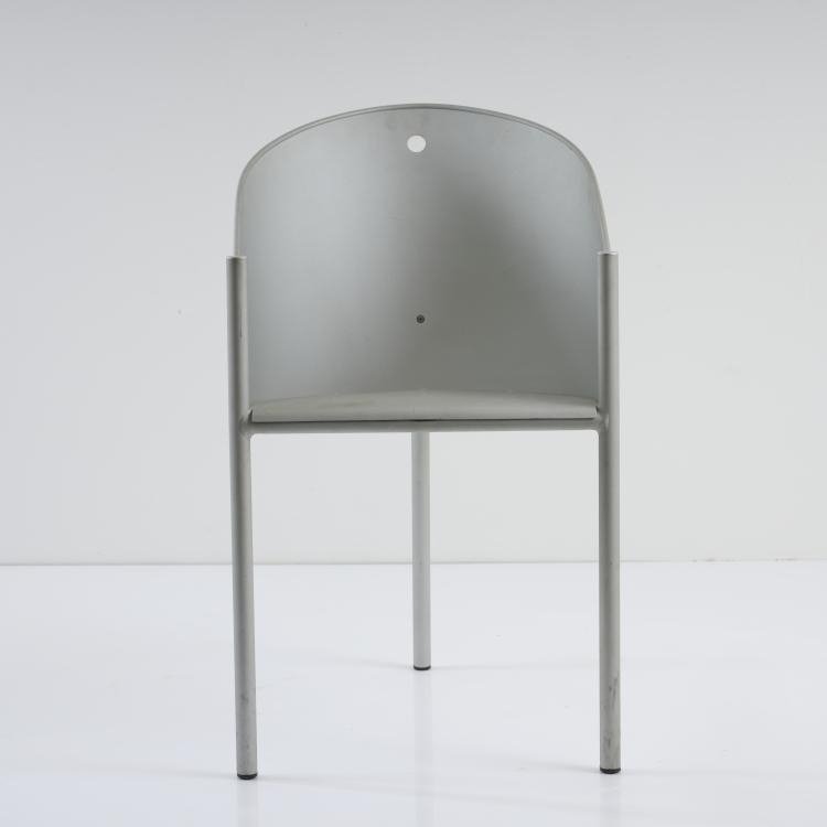 Hauptbild zu Objekt, 'Costes Aluminio' chair, 1988, Philippe Starck, Aleph Driade, Caorso, 163C 427
