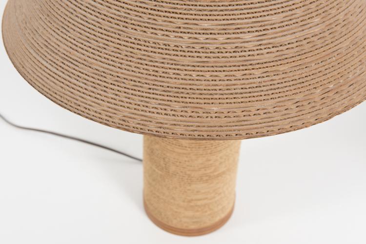 Bild 2 zu Objekt, 2 'Flute' table lights, 1977, Frank O. Gehry,Gregory van Pelt, Underwriter Laboratories, Raymor, New York, 163C 533