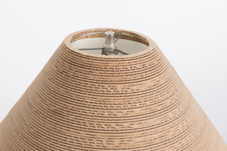 Bild 3 zu Objekt, 2 'Flute' table lights, 1977, Frank O. Gehry,Gregory van Pelt, Underwriter Laboratories, Raymor, New York, 163C 533