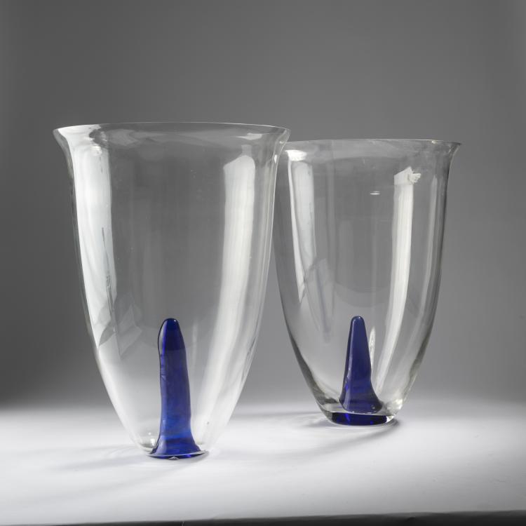 Hauptbild zu Objekt, 2 vases, 1990s, Philippe Starck, Driade, Caorso, 163C 428