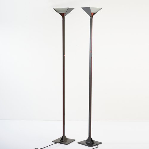 2 'Papillona' floor lamps, 1975