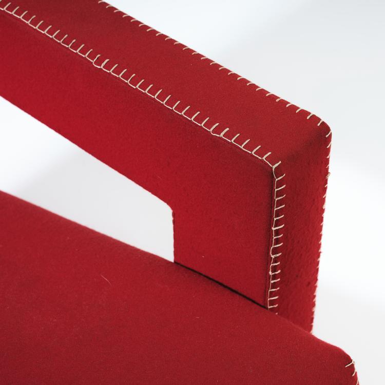 Bild 5 zu Objekt, Armlehnsessel 'Utrecht', 1936/37, Gerrit Rietveld, Cassina, Mailand, 163C 270