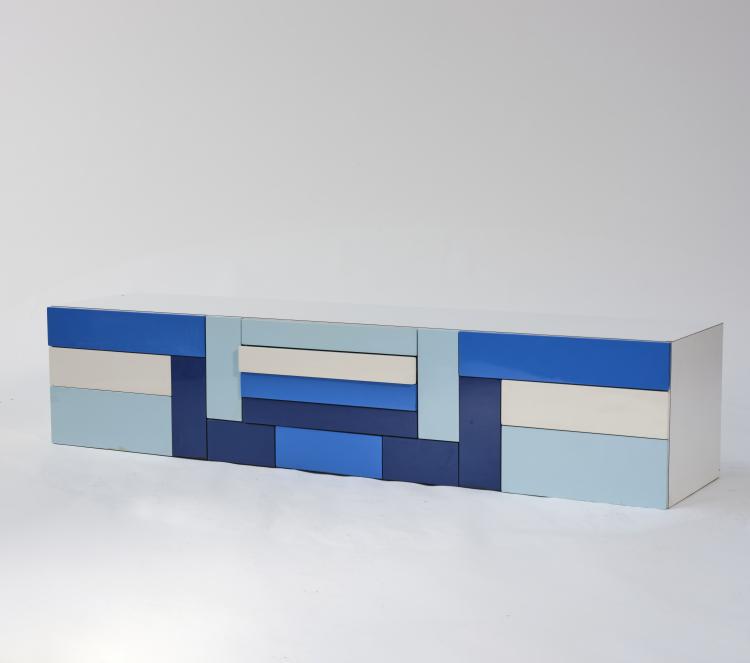 Hauptbild zu Objekt, Sideboard, um 1968, Frankreich, 163C 422