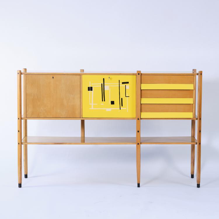 Bild 2 zu Objekt, Dining room suite, c. 1957, Roberto Aloi, Aloi, Roberto, Manufaktur, Italien, 164A 52