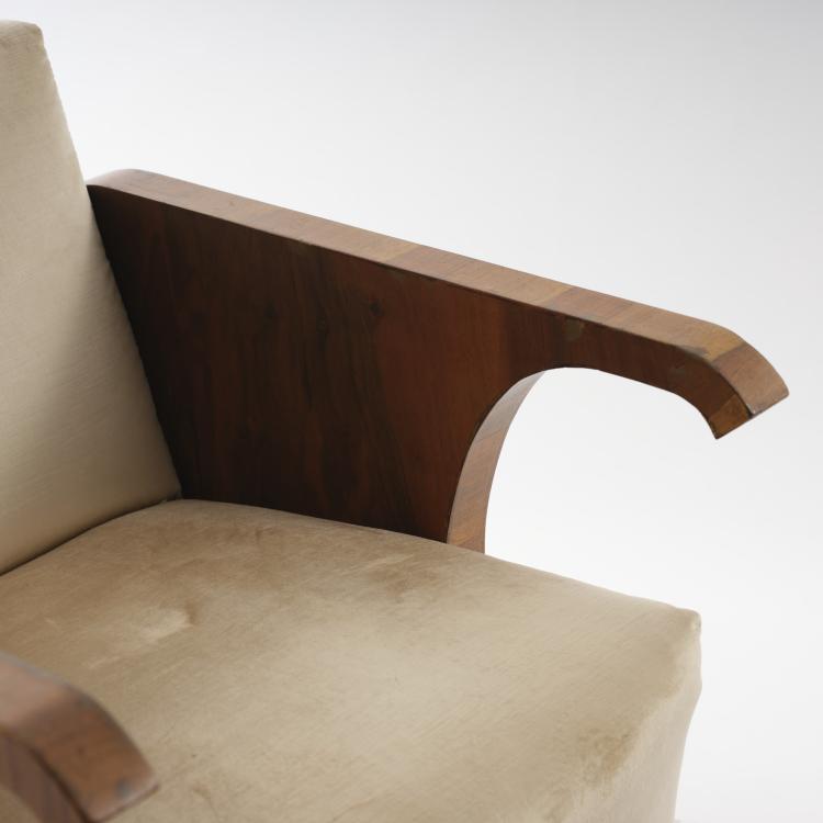 Bild 6 zu Objekt, 2 armchairs with stools, 1930s, Italien, 164A 2