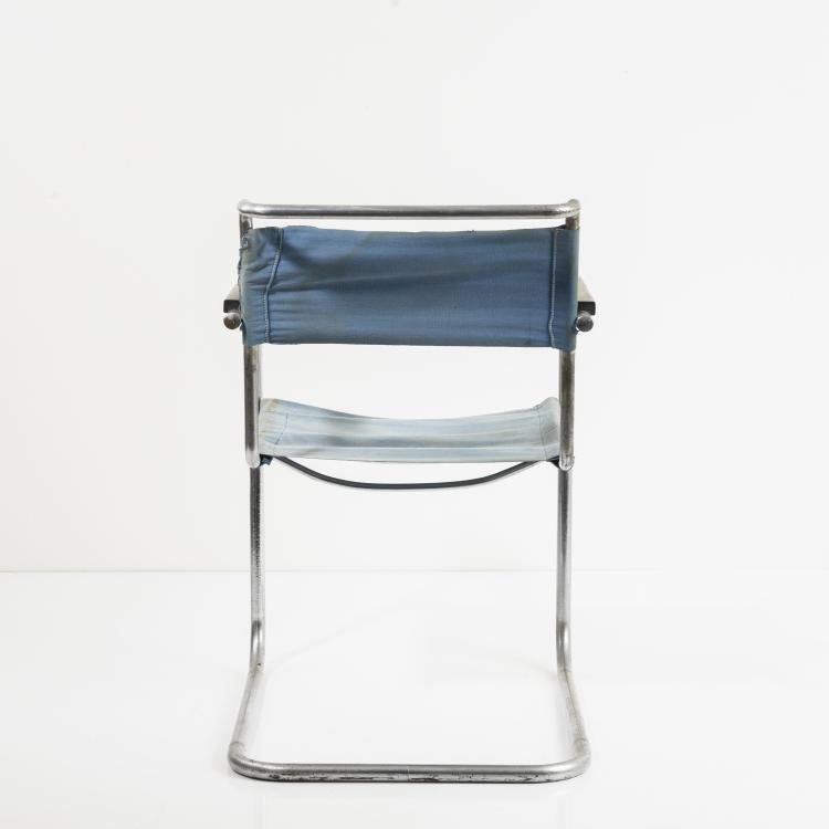 Bild 8 zu Objekt, Armlehnstuhl 'S 32', um 1930, Marcel Breuer,Mart Stam, Thonet, Frankenberg, 163A 8