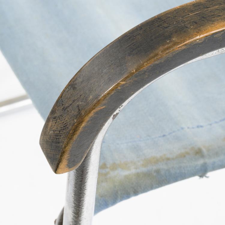 Bild 11 zu Objekt, Armlehnstuhl 'S 32', um 1930, Marcel Breuer,Mart Stam, Thonet, Frankenberg, 163A 8