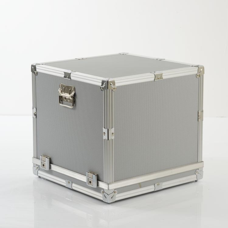 Bild 1 zu Objekt, 'Cuboglass' TV-set, 2002, Mario Bellini, Brionvega, Mailand, 164A 142