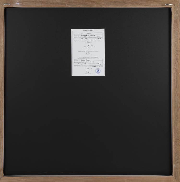 Bild 1 zu Objekt, 'Hommage &agrave; Warhol' (Claudia Schiffer), 1991, Gunter Sachs, 166B 378