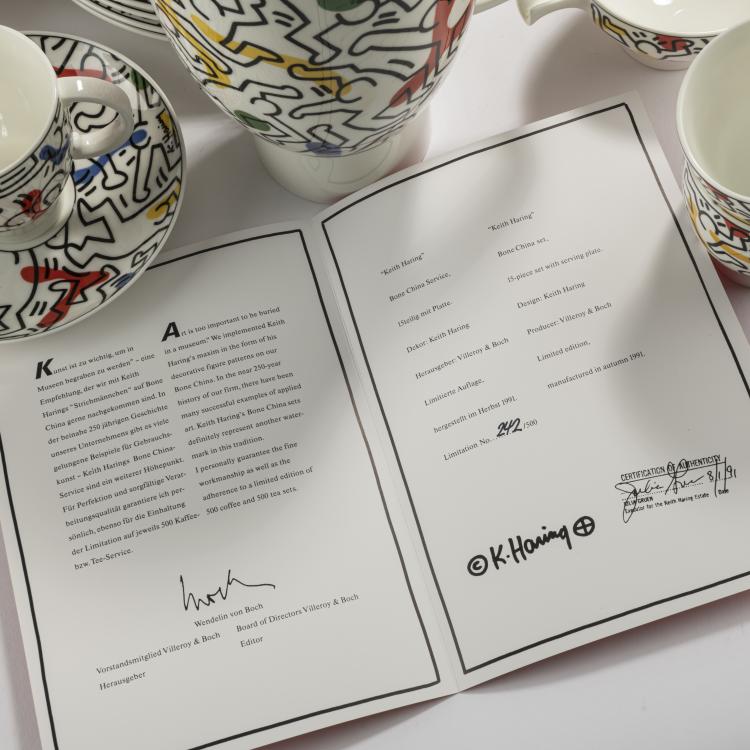 Bild 2 zu Objekt, 'Spirit of Art' coffee service, 1991, Keith Haring (after), Villeroy & Boch, 163D 696
