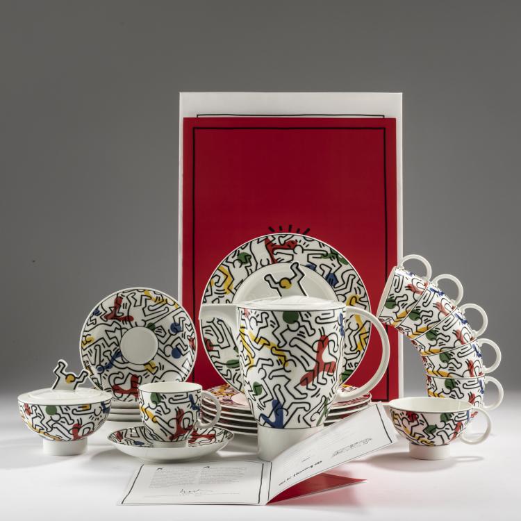 Bild 3 zu Objekt, 'Spirit of Art' coffee service, 1991, Keith Haring (after), Villeroy & Boch, 163D 696