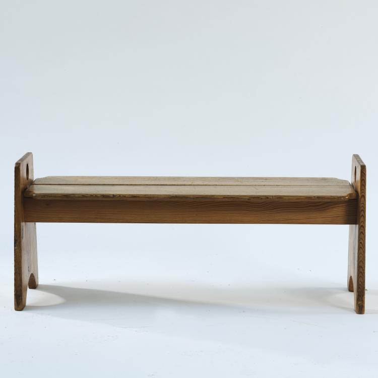 Bild 1 zu Objekt, Bench, c.1970, Gilbert Marklund, Furusnickarn AB, Schweden, 163C 499