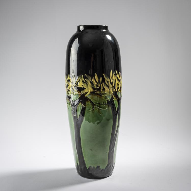 Bild 1 zu Objekt, Vase 'B&auml;ume', 1897, Max Laeuger, Laeuger, Max, Kandern, 165C 431