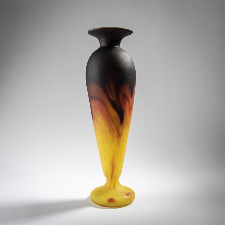 Bild 1 zu Objekt, Hohe Vase, 1918-22, Schneider, Epinay-sur-Seine, 165B 197