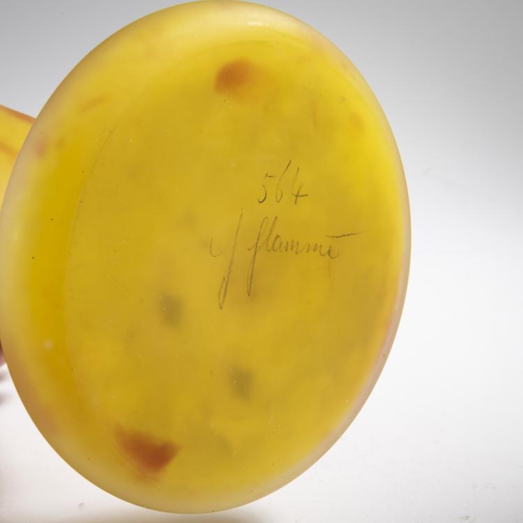 Bild 4 zu Objekt, Hohe Vase, 1918-22, Schneider, Epinay-sur-Seine, 165B 197