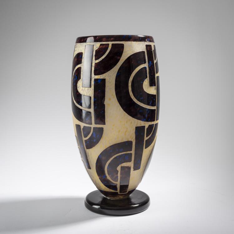 Bild 1 zu Objekt, Tall vase 'Decor non ref.', 1928-30, Schneider, Epinay-sur-Seine, 165B 223