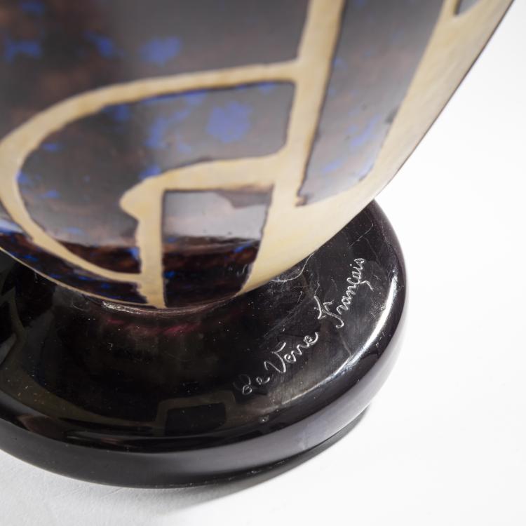 Bild 4 zu Objekt, Tall vase 'Decor non ref.', 1928-30, Schneider, Epinay-sur-Seine, 165B 223