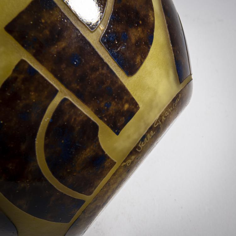 Bild 3 zu Objekt, Vase 'D&eacute;cor non r&eacute;f.', 1928-30, Schneider, Epinay-sur-Seine, 165B 224