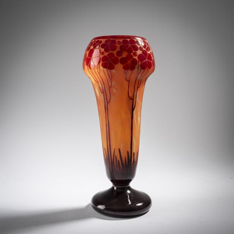 Bild 1 zu Objekt, Vase 'Cardamines', 1924-27, Schneider, Epinay-sur-Seine, 165B 214
