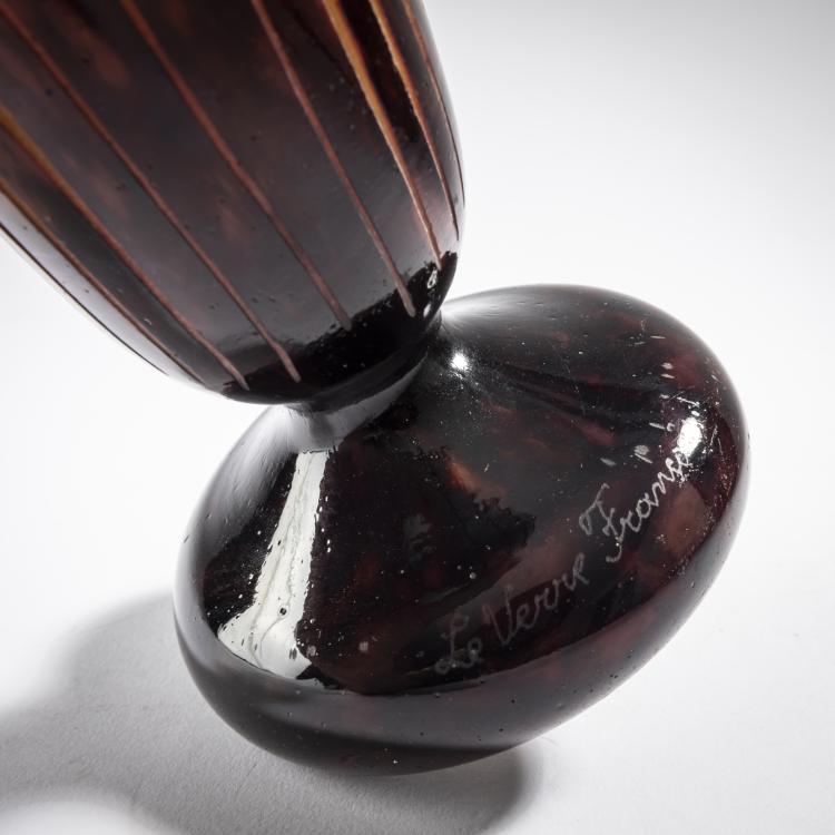 Bild 2 zu Objekt, Vase 'Feuilles de Tabac', 1922-23, Schneider, Epinay-sur-Seine, 165B 209