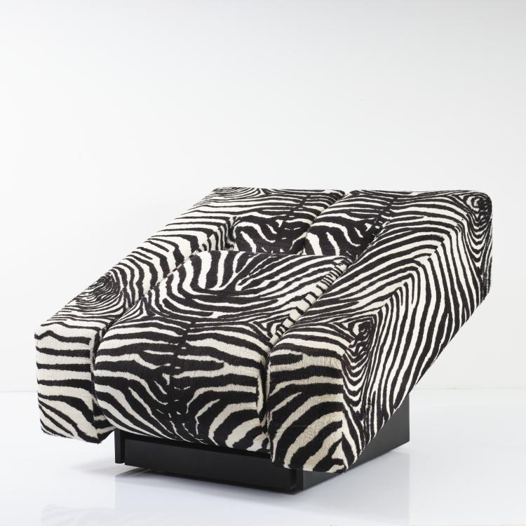 Hauptbild zu Objekt, Sessel 'Obliqua', 1989, Mario Botta, Alias, Grumello del Monte, 163C 401