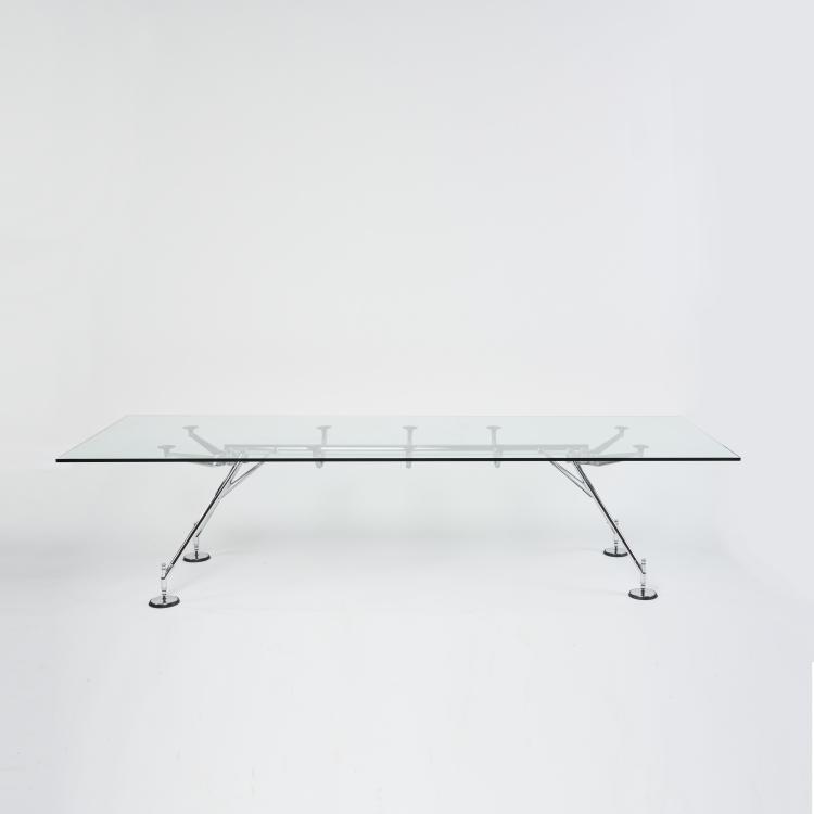 Bild 6 zu Objekt, 'Nomos' conference/dining table, 1986, Norman Foster, Tecno, Mailand, 169A 173